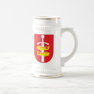 Gdynia Coat of Arms Beer Stein