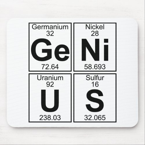 Ge_Ni_U_S genius _ Full Mouse Pad