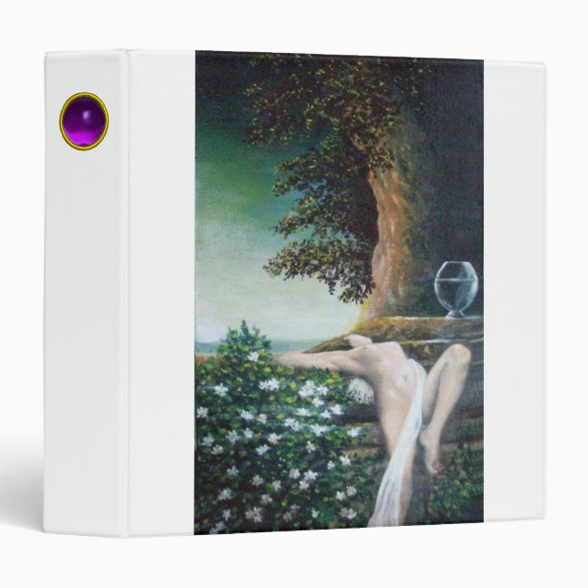 GEA ,MYRTLE AND WATER 3 RING BINDER (Front/Spine)