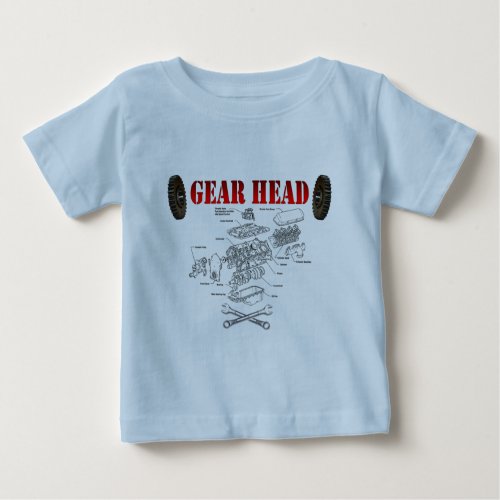 GEAR HEAD BABY T_Shirt