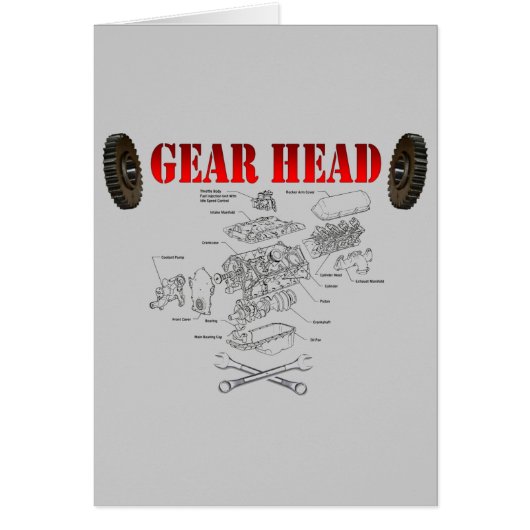 GEAR HEAD CARDS (Front)