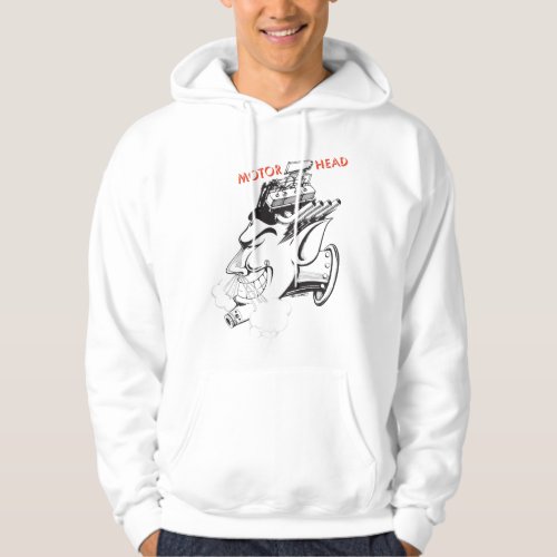 Gear Head Rat Rod Hot Rod Hoodie