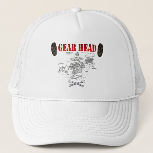 GEAR HEAD TRUCKER HAT