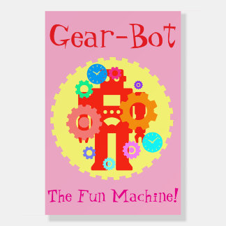 Gear Robot Foam Board