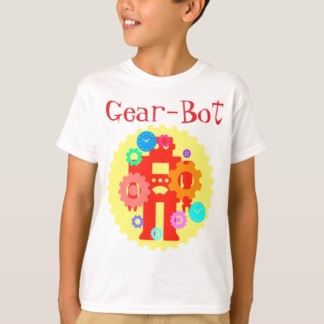 Gear Robot T-Shirt (Front)
