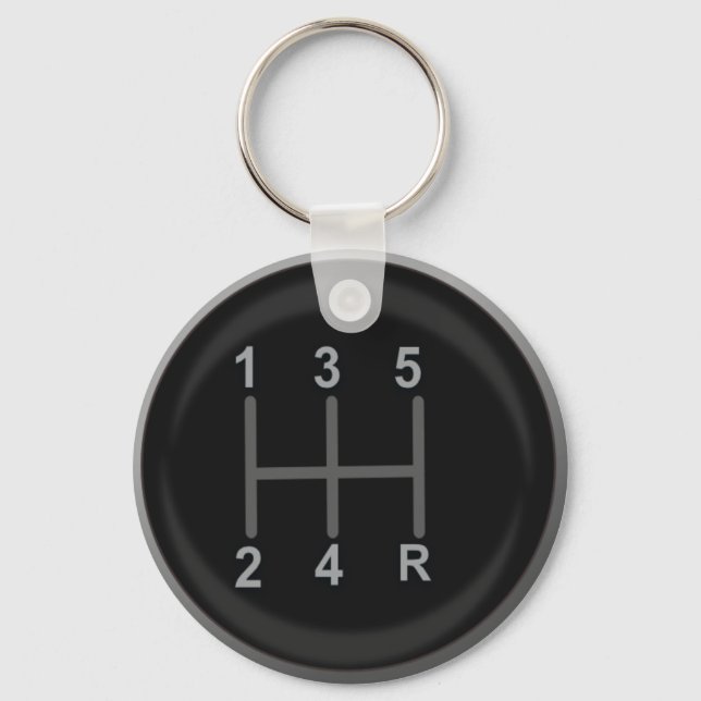 Gear Shift keychain (Front)