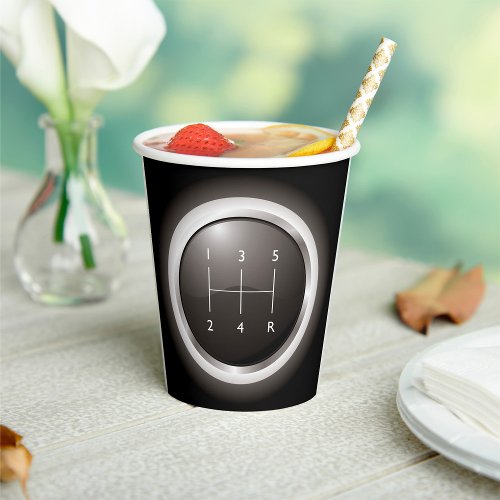 Gear Shift Manual Vehicle Paper Cups