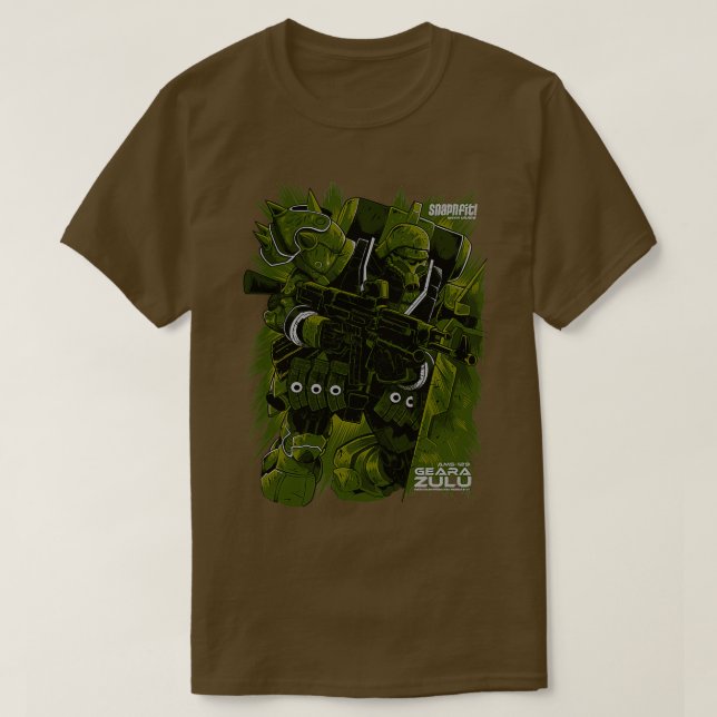Geara Zulu Gundam s T-Shirt (Design Front)