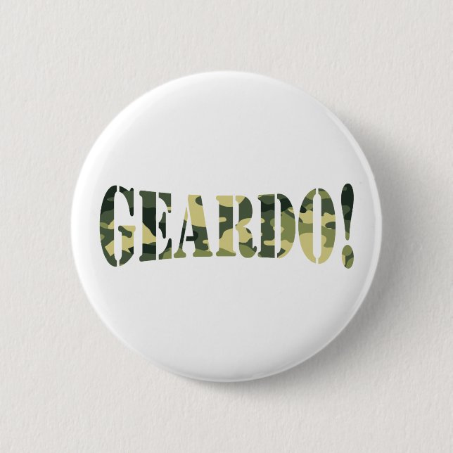 GEARDO! CAMO / CAMOUFLAGE BUTTON (Front)
