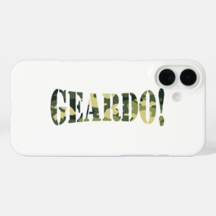 GEARDO! CAMO / CAMOUFLAGE iPhone 16 PLUS CASE