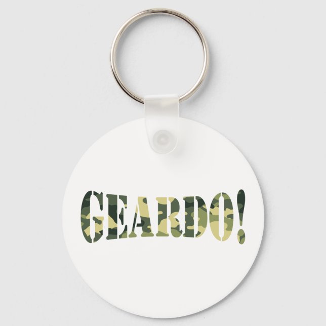 GEARDO! CAMO / CAMOUFLAGE KEYCHAIN (Front)