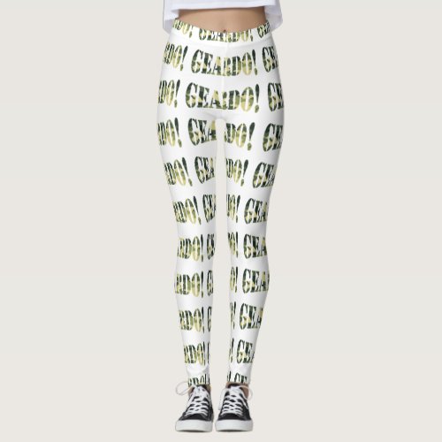 GEARDO CAMO  CAMOUFLAGE LEGGINGS