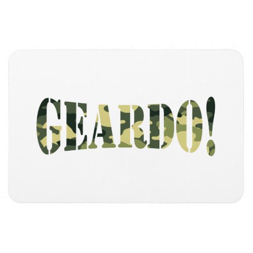 GEARDO CAMO  CAMOUFLAGE MAGNET