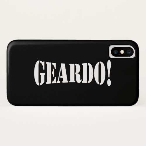 GEARDO iPhone XS CASE
