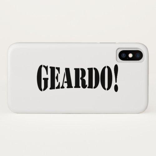 GEARDO iPhone XS CASE