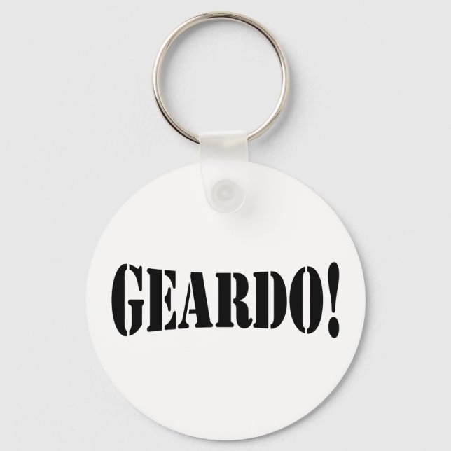 GEARDO! KEYCHAIN (Front)