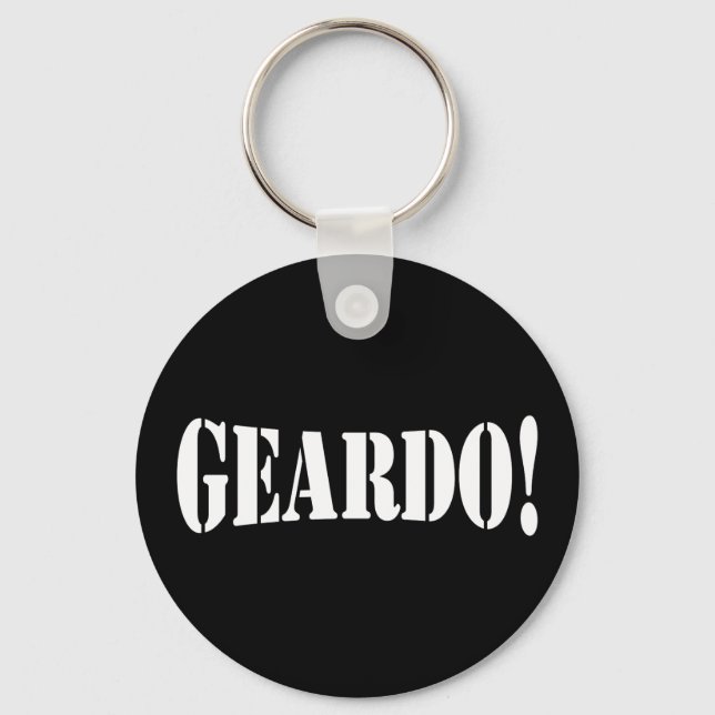 GEARDO! KEYCHAIN (Front)