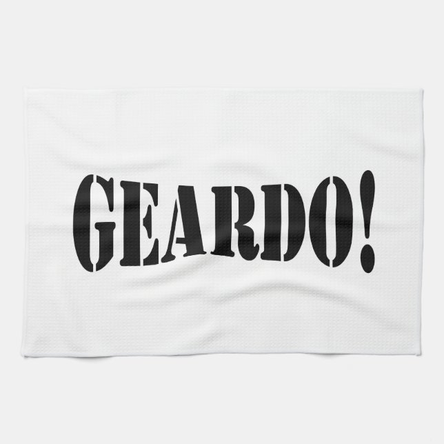 GEARDO! KITCHEN TOWEL (Horizontal)