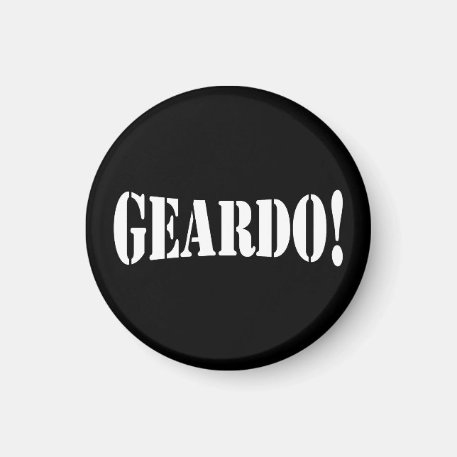 GEARDO! MAGNET (Front)