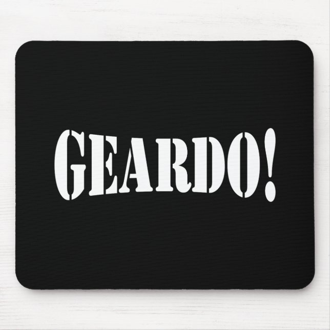 GEARDO! MOUSE PAD (Front)
