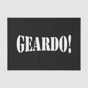 GEARDO! TISSUE PAPER