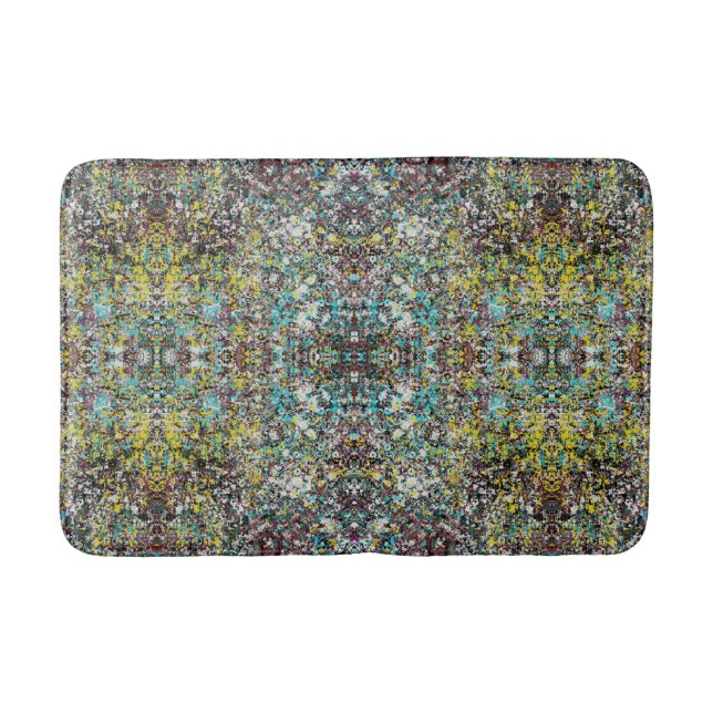 Geared Toward Abstract Art Design Lover Bath Mat (Front)