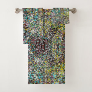 Geared Toward Abstract Art Design Lover Bath Towel Set
