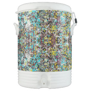 Geared Toward Abstract Art Design Lover  Beverage Cooler