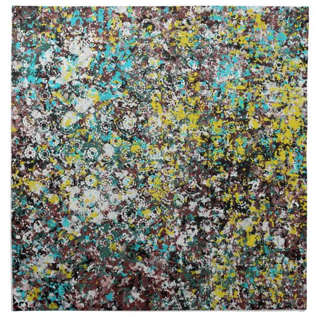 Geared Toward Abstract Art Design Lover  Cloth Napkin (Front)