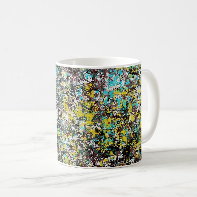 Geared Toward Abstract Art Design Lover  Coffee Mug (Front Right)