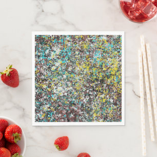 Geared Toward Abstract Art Design Lover  Napkins
