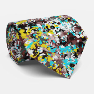 Geared Toward Steampunk Abstract Art Design Lover Neck Tie