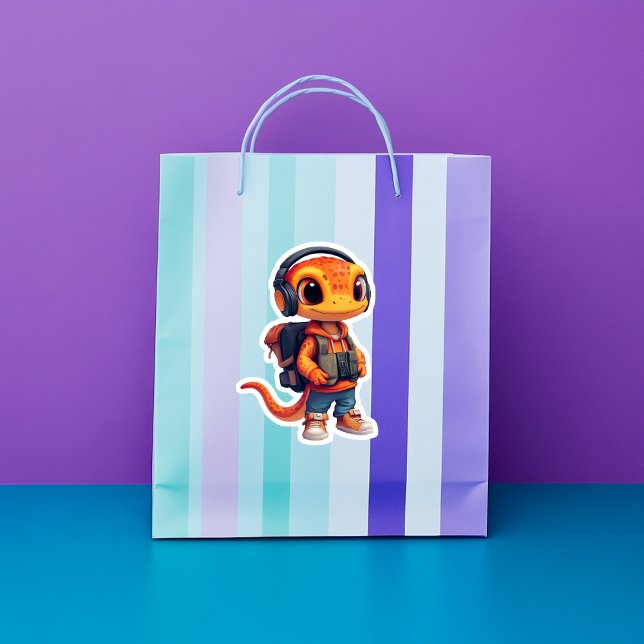 Geared Up Vinyl Sticker (Creator Uploaded)