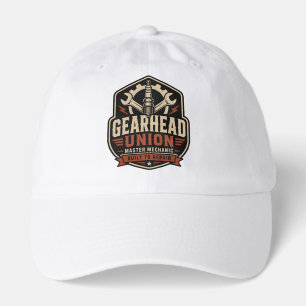 Gearhead Union Mechanic Front & Back Men's T-Shirt Hat