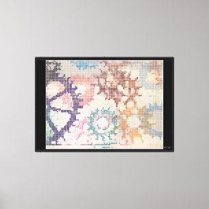 Gearing Up the Pastels Canvas Print