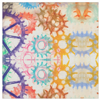 Gearing Up the Pastels Fabric