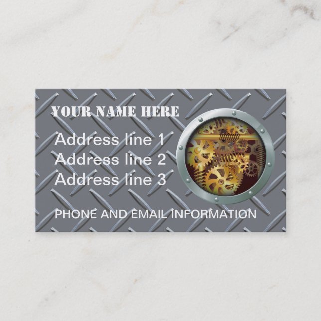 GEARS BUSINESS CARD (Front)