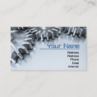 Gears Business Card