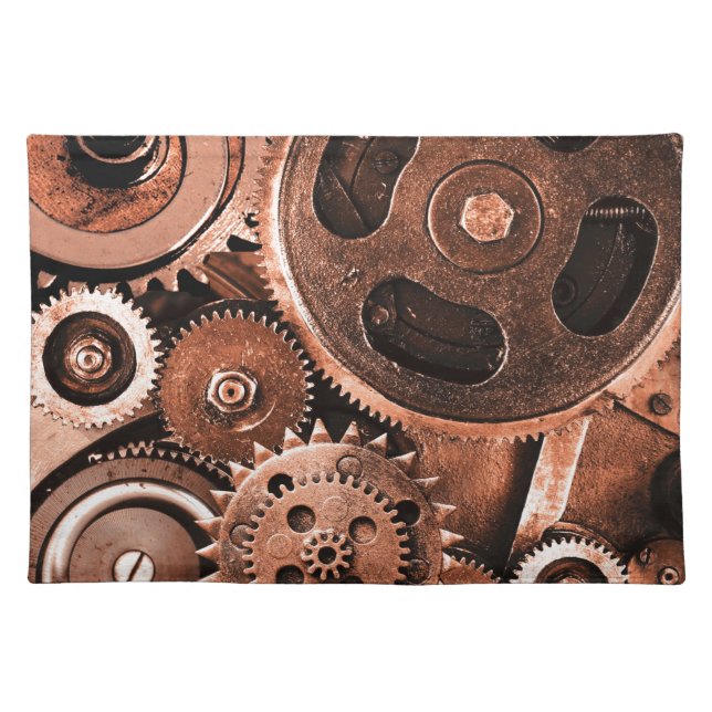 Gears Cloth Placemat (Front)
