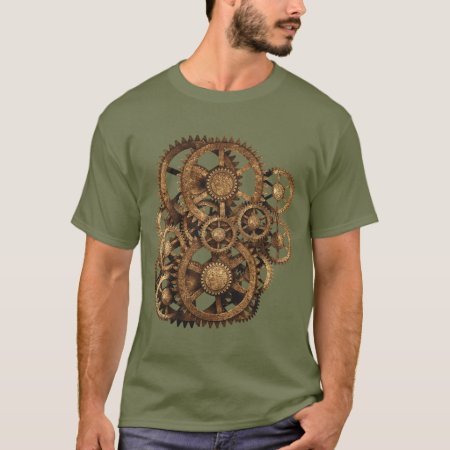 Gears On Your Gear! (sepia) T-shirt