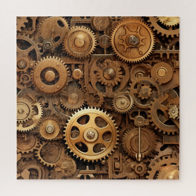 Gears Pattern Puzzle (Vertical)