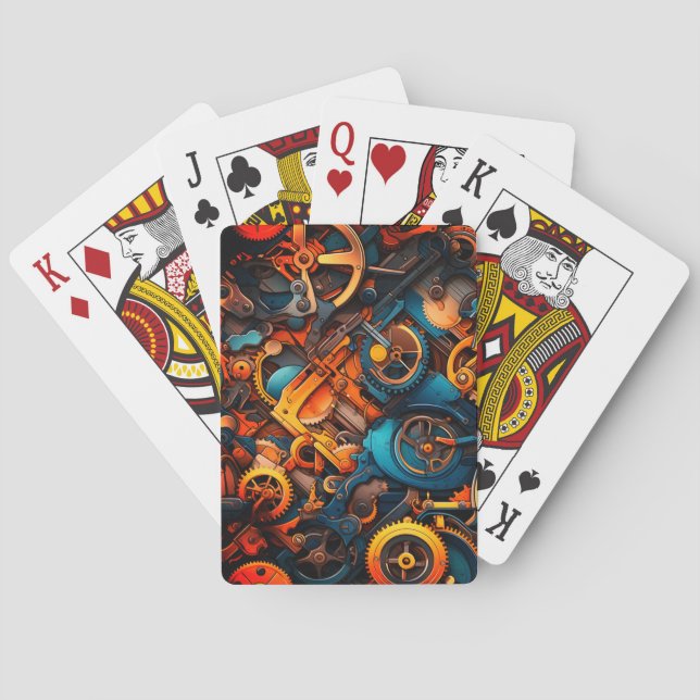 Gears Poker Cards (Back)