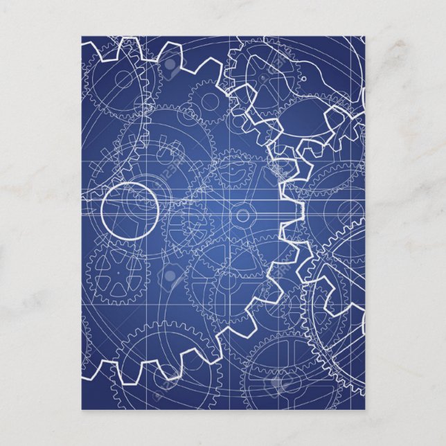 Gears Postcard (Front)