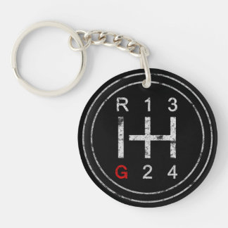 Gearshift Knob Syncro T3 Vanagon Classic Car Keychain