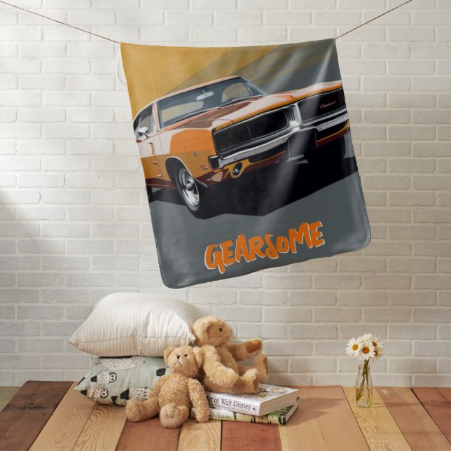 Gearsome Baby Blanket (In Situ)