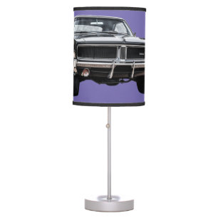 Gearsome shower curtain table lamp