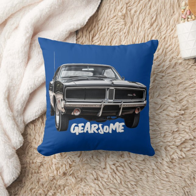 Gearsome Throw Pillow (Blanket)