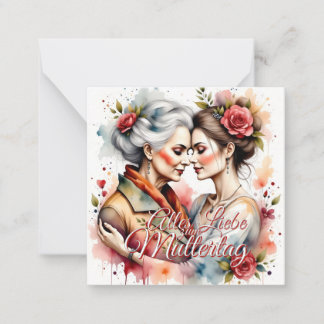 Geborgenheit & Liebe – Zum Muttertag alles Liebe! Note Card