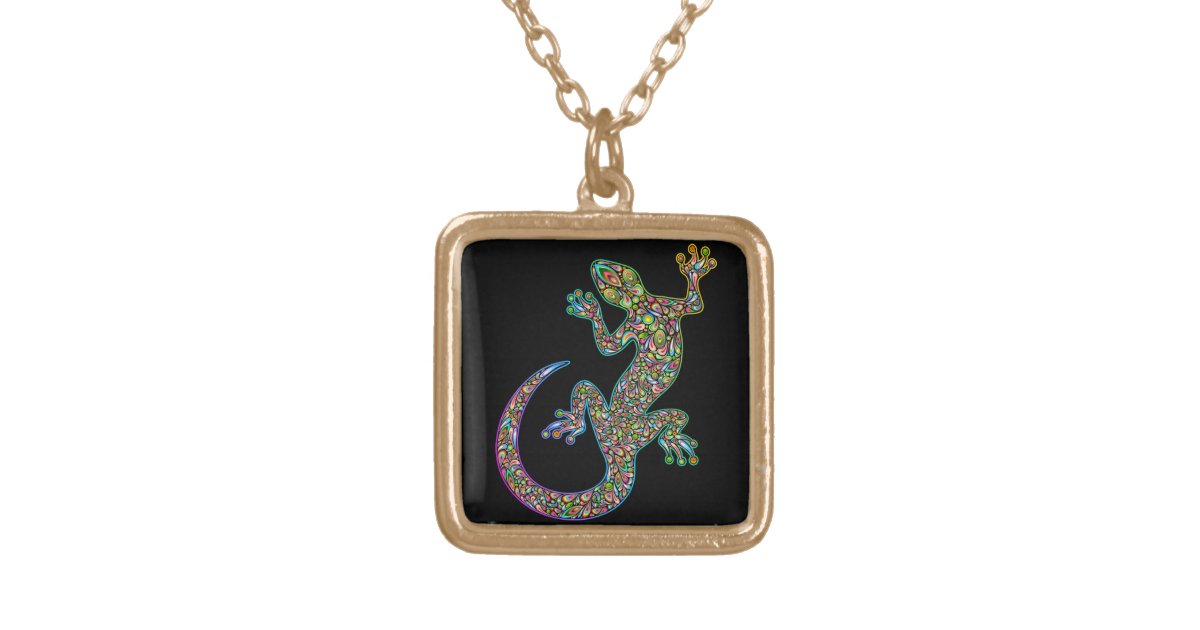 Chameleon Necklace, Magnetic Clasp!