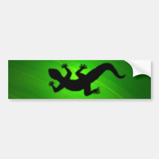 Gecko Bumper Sticker (Front)